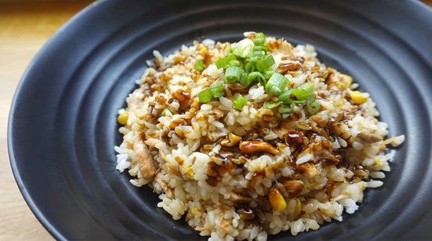 Galettes de risotto aux pétoncles à la plancha